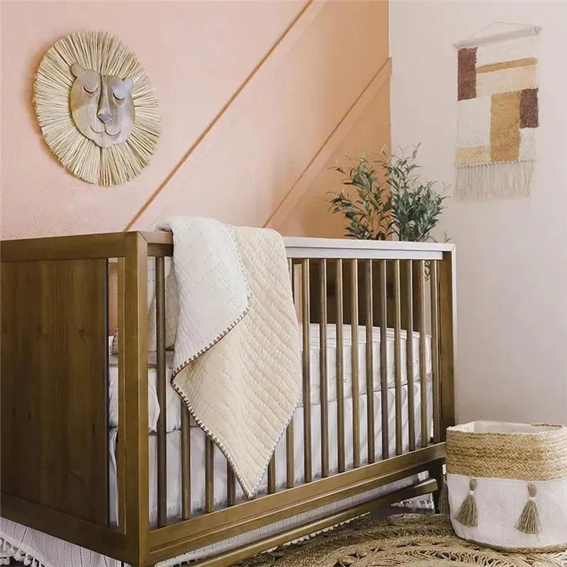 Crane - Baby Safari Nursery and Toddler Room Décor, Wooden Animal Wall Décor, Lion Image 6