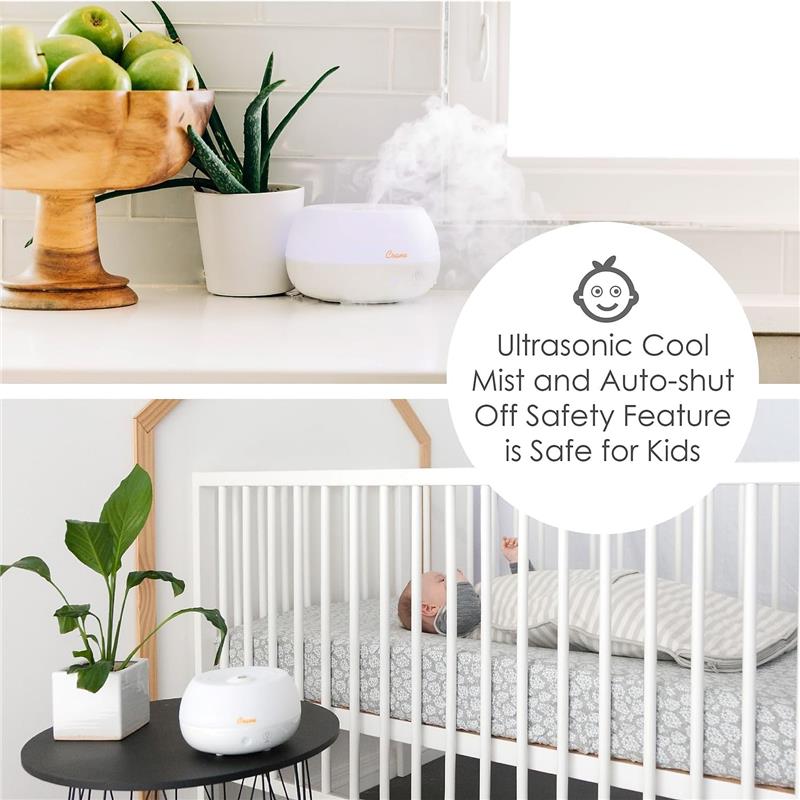 Crane - Personal Humidifier With Aroma Diffuser Function And Color Changing Light Image 6
