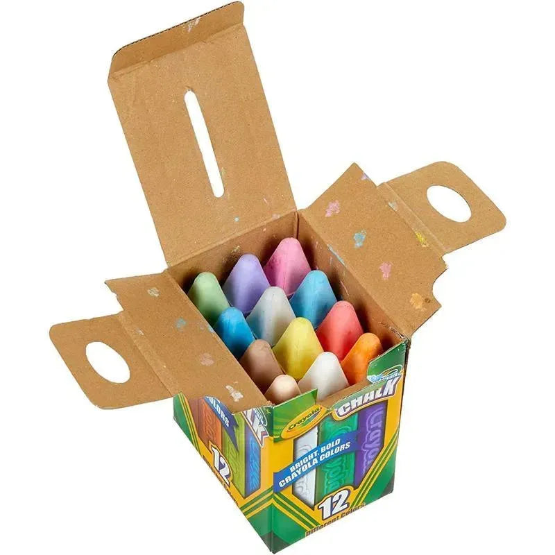 Crayola - 12 Ct Washable Sidewalk Chalk Image 4