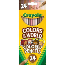 Crayola - 24 Ct Colored Pencils, Colors Of The World Image 1