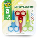 Crayola - My First Safety Scissors, Toddler Art Supplies, 3ct Image 1