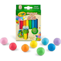 Crayola - 8 Ct Modeling Clay, Basic Assortment Image 2