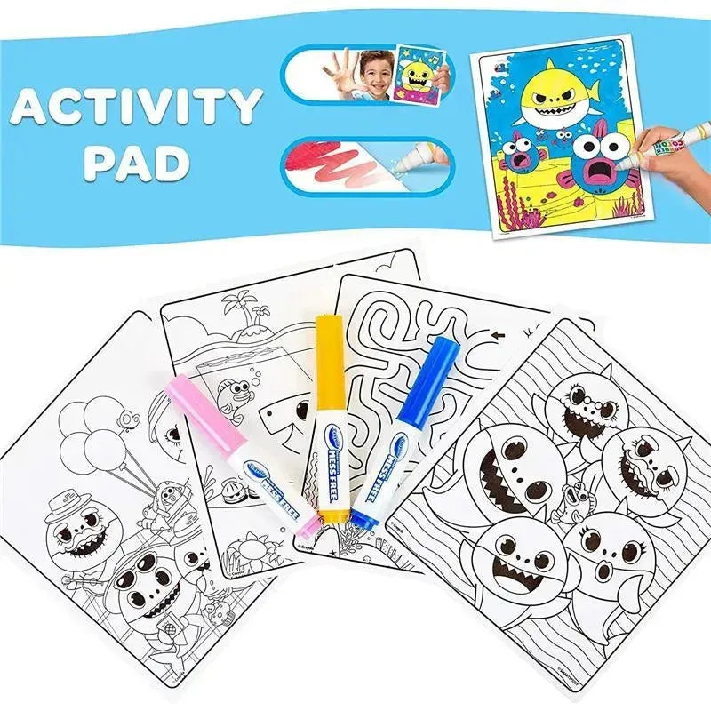 Crayola - Color Wonder Activity Pad, Baby Shark Image 8