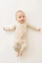 Cream Bamboo Sleeper - MacroBaby