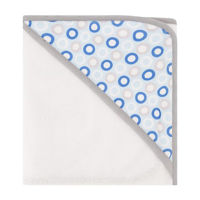 Cudlie - Buttons & Stitches Baby Boy 3Pk Rolled/Carded Hooded Towels, Dream Big Whale Image 3