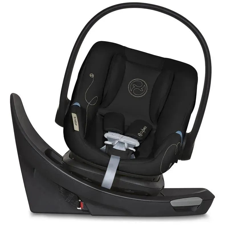 Cybex - Aton G Swivel Infant Car Seat Sensorsafe , Moon Black Image 1