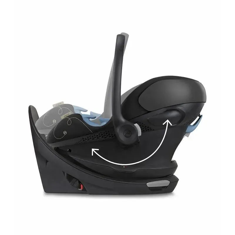 Cybex - Aton G Swivel Infant Car Seat Sensorsafe , Moon Black Image 3