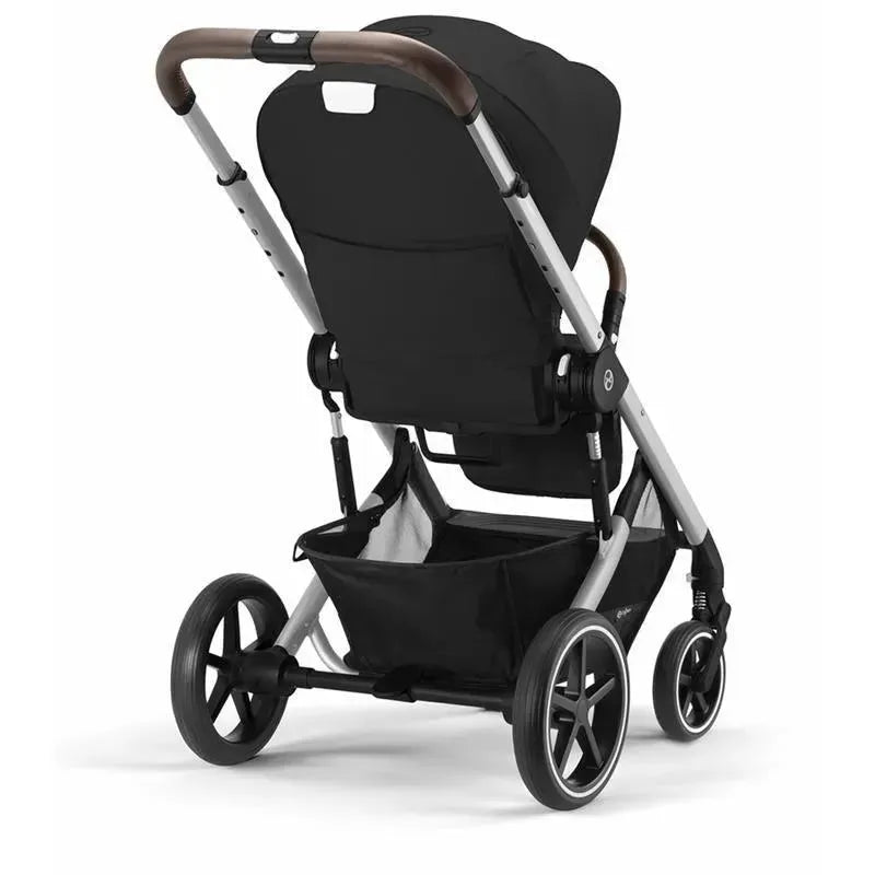 Cybex - Balios S Lux 2 Stroller, Silver Frame/Moon Black Image 3