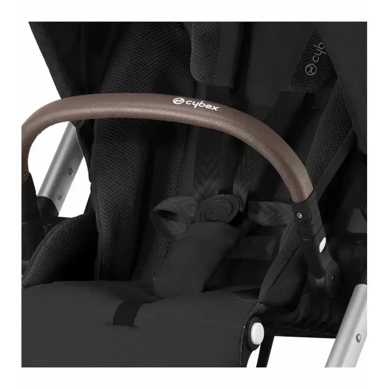 Cybex - Balios S Lux 2 Stroller, Silver Frame/Moon Black Image 4