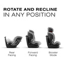 Cybex - Callisto G 360° Rotating All-in-One Convertible Car Seat, Stone Grey Image 3