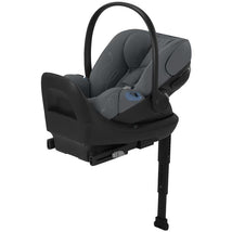Cybex - Cloud G Lux SensorSafe Comfort Extend Infant Car Seat, Monument Grey Image 1