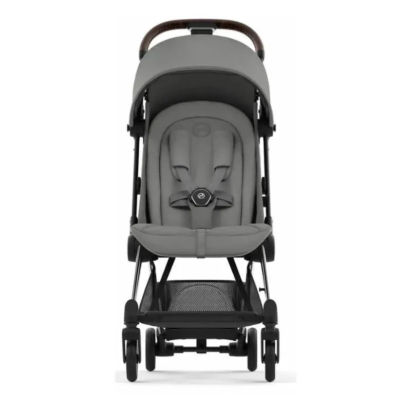 Cybex - Coya Compact Stroller, Chrome/Dark Brown/Mirage Grey Image 2