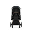 Cybex e-Priam Stroller Frame - Rose Gold | Brown Image 3