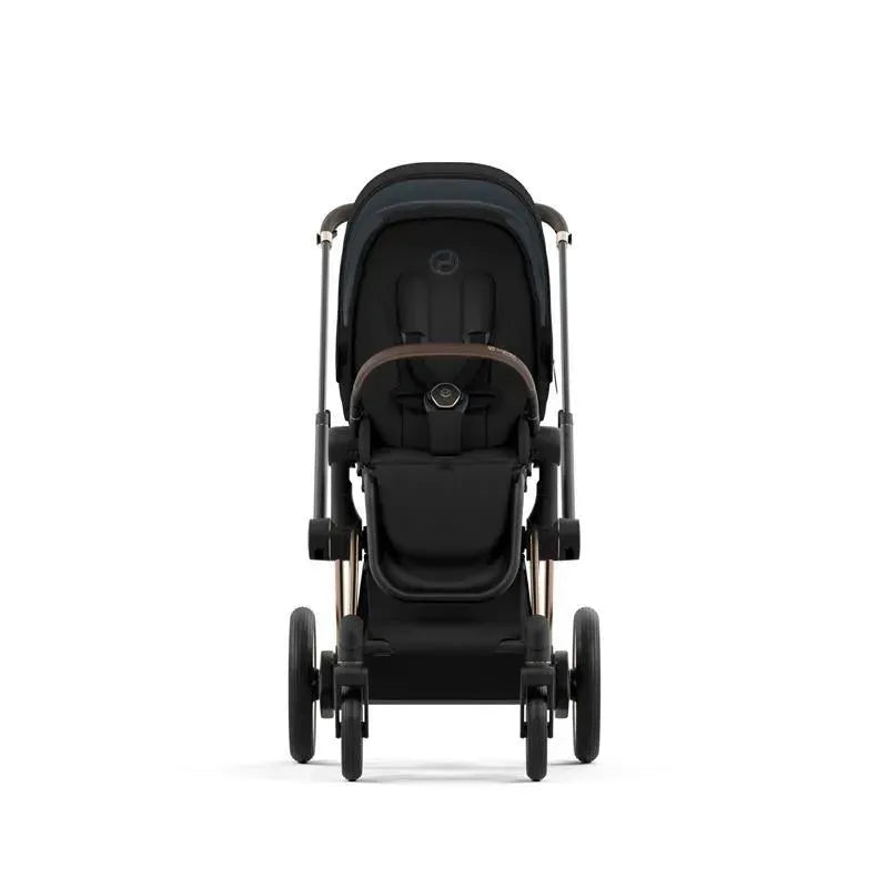 Cybex e-Priam Stroller Frame - Rose Gold | Brown Image 3