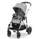 Cybex - Egazelle S Stroller, Sliver Frame With Stone Grey Seat Image 1