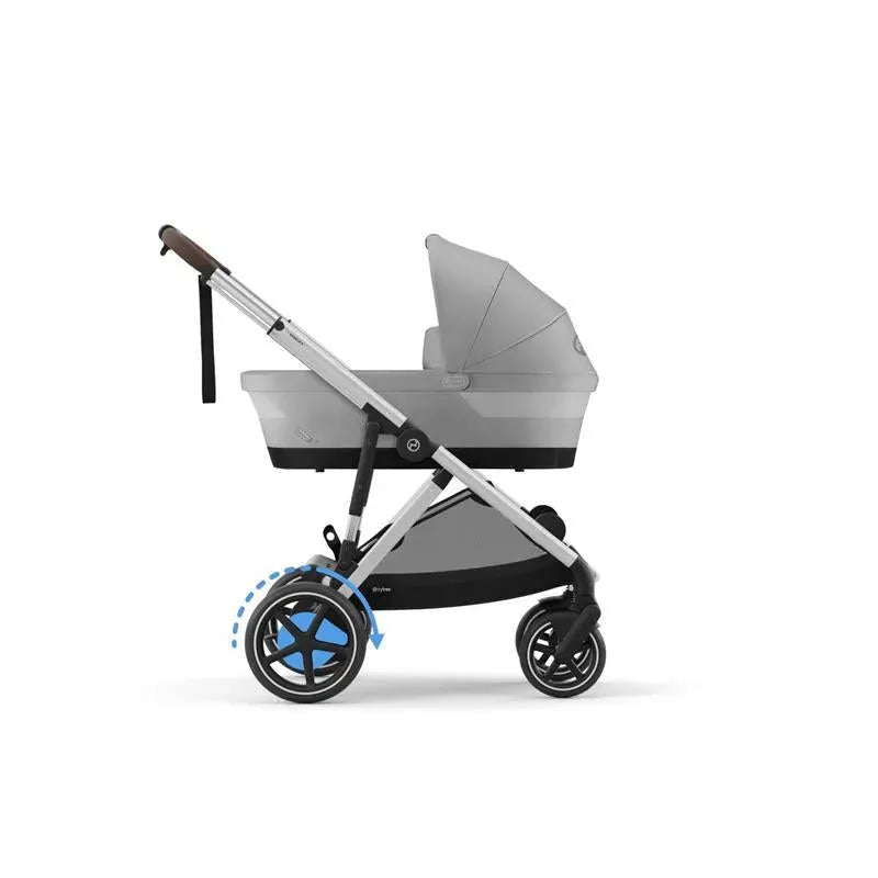 Cybex - Egazelle S Stroller, Sliver Frame With Stone Grey Seat Image 4