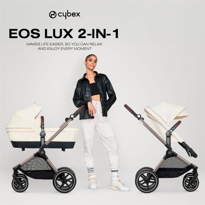 Cybex - EOS Lux 2-in-1 Stroller, Lava Grey Image 3