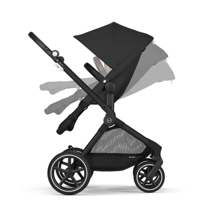 Cybex - Eos Lux 2-In-1 Stroller, Moon Black Image 4