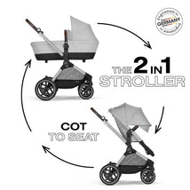 Cybex - Eos Lux 2-In-1 Stroller, Seashell Beige Image 2