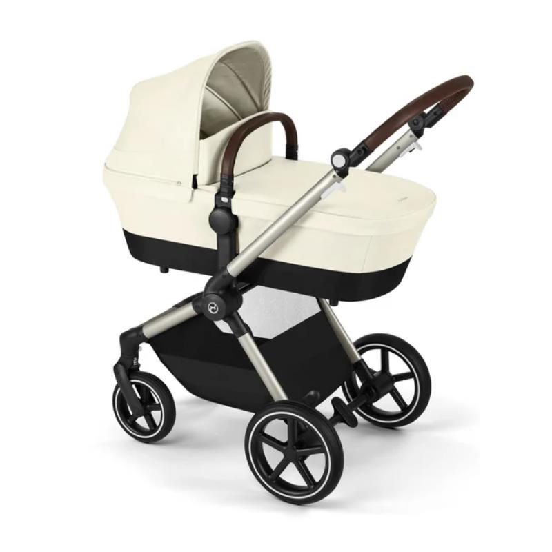 Cybex - Eos Lux 2-In-1 Stroller, Seashell Beige Image 4