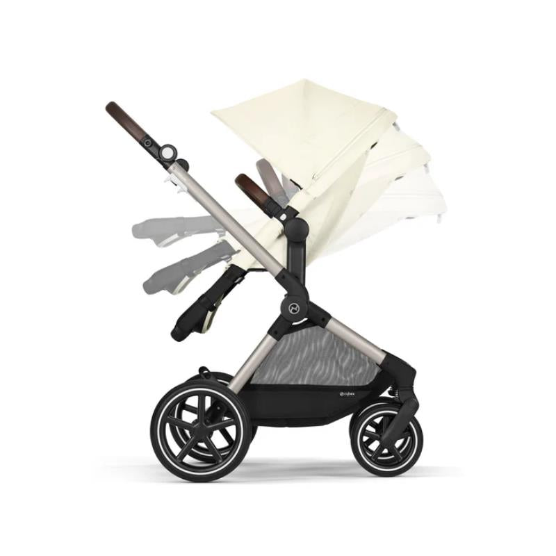 Cybex - Eos Lux 2-In-1 Stroller, Seashell Beige Image 8