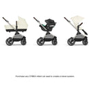 Cybex - Eos Lux 2-In-1 Stroller, Seashell Beige Image 9
