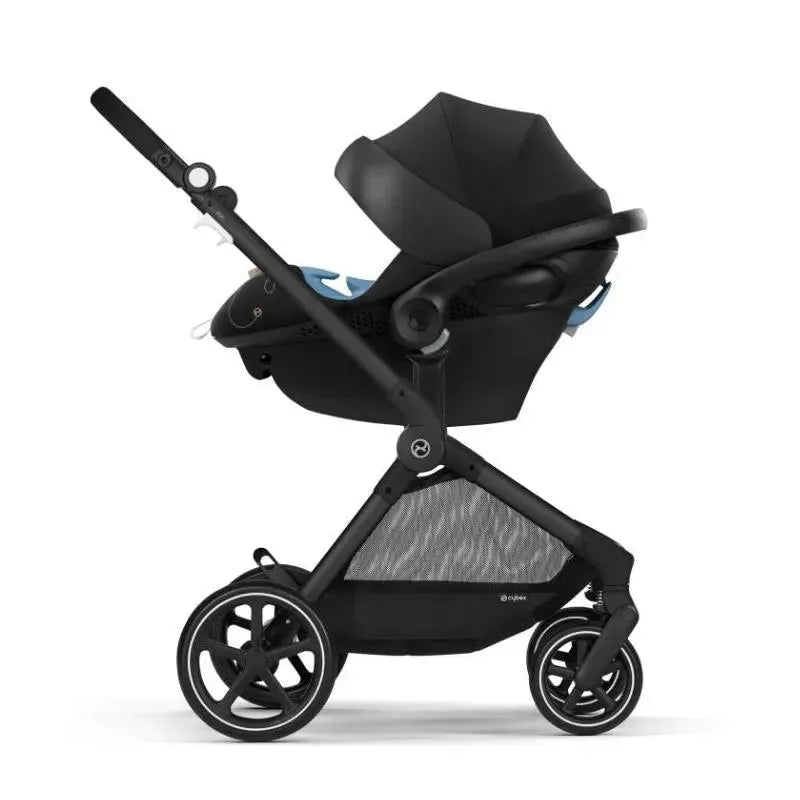 Cybex - Eos Stroller Black Frame & Aton G, Moon Black Image 7