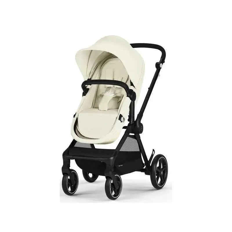 Cybex - Eos Stroller Seashell Beige Black Frame & Aton G Image 3