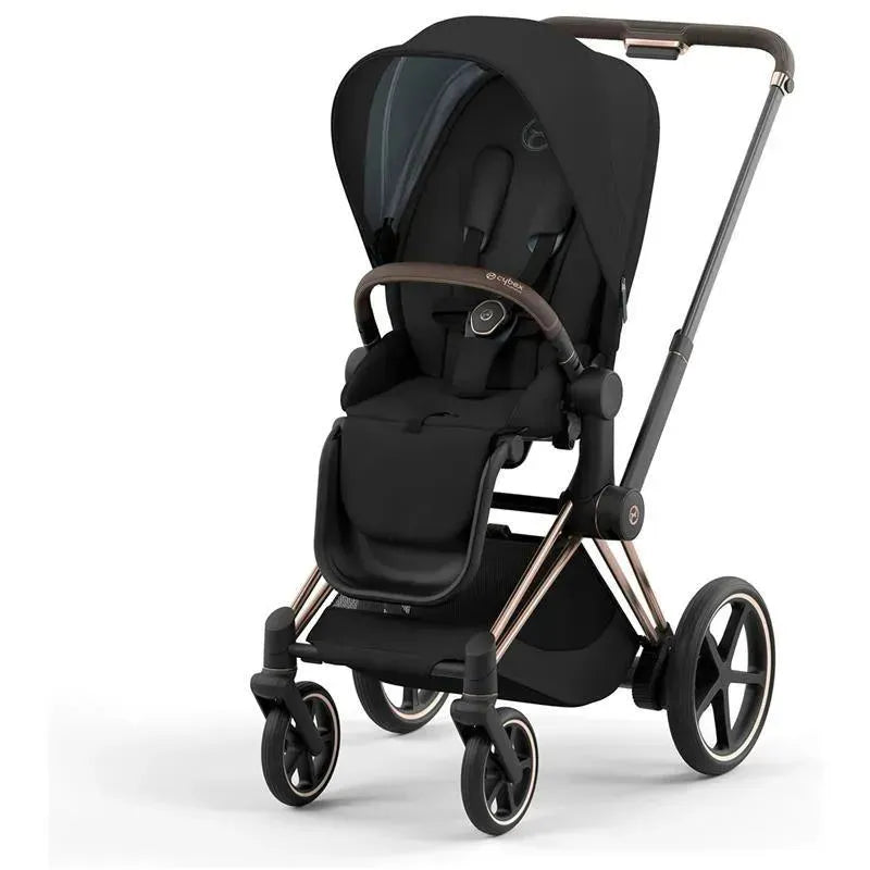 Cybex - EPriam 2 Stroller Rose Gold/Brown/Deep Black Image 1