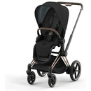 Cybex - EPriam 2 Stroller Rose Gold/Brown/Deep Black Image 1