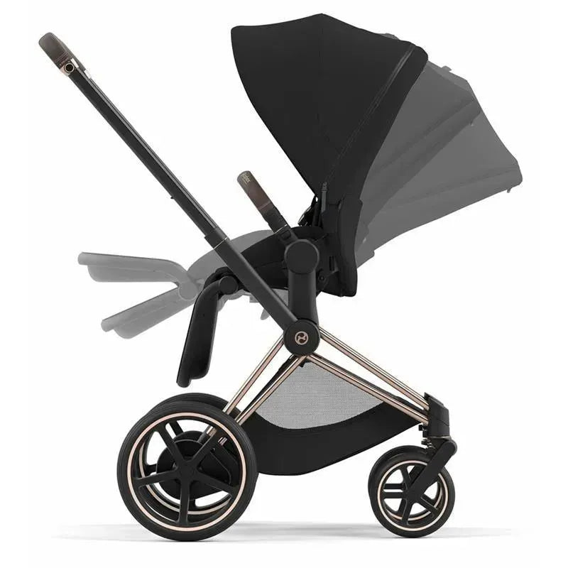 Cybex - EPriam 2 Stroller Rose Gold/Brown/Deep Black Image 5