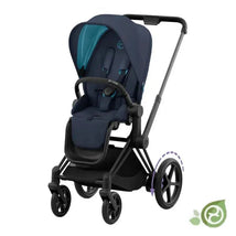 Cybex Epriam Stroller - Matte Black/Conscious Dark Navy Image 1