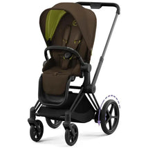 Cybex Epriam Stroller - Matte Black/Khaki Green Image 1