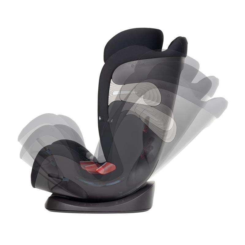 Cybex - Eternis S SensorSafe Convertible Car Seat, Lavastone Black Image 7