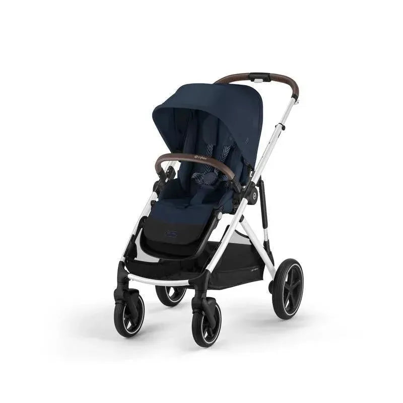 Cybex - Gazelle S 2 Double Stroller Bundle, Ocean Blue/Silver Frame Image 3