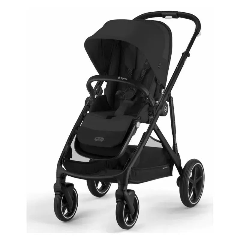 Cybex - Gazelle S 2 Single-to-Double Stroller, Black Frame/Moon Black Image 4