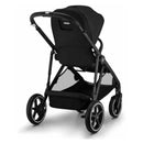 Cybex - Gazelle S 2 Single-to-Double Stroller, Black Frame/Moon Black Image 7