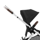 Cybex - Gazelle S Stroller, Silver Frame With Moon Black Seat Image 6