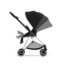 Cybex - Mios 3, Chrome/Black Frame + Sepia Black Seat Pack Image 3