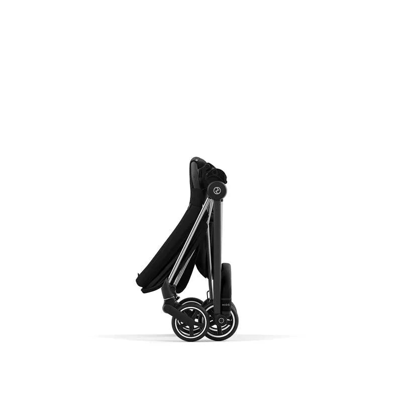 Cybex - Mios 3, Chrome/Black Frame + Sepia Black Seat Pack Image 6