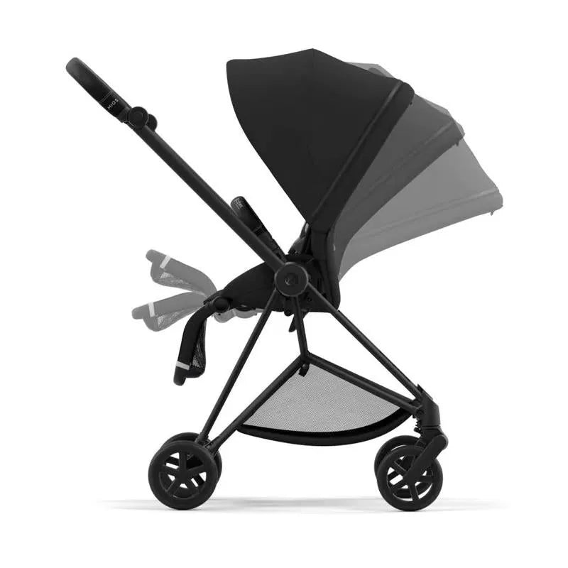 Cybex - Mios 3, Matte Black/Black Frame + Sepia Black Seat Pack Image 3