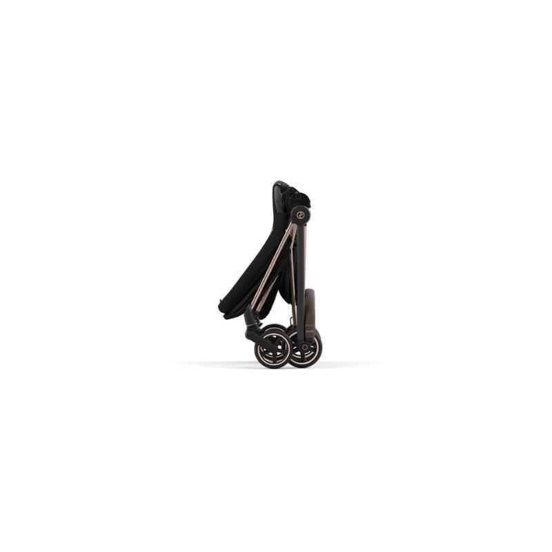 Cybex - Mios 3 Stroller Rose Gold Frame & Deep Black Seat Pack Image 2