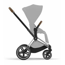 Cybex - Priam 4 Stroller Frame, Chrome/Brown Image 2