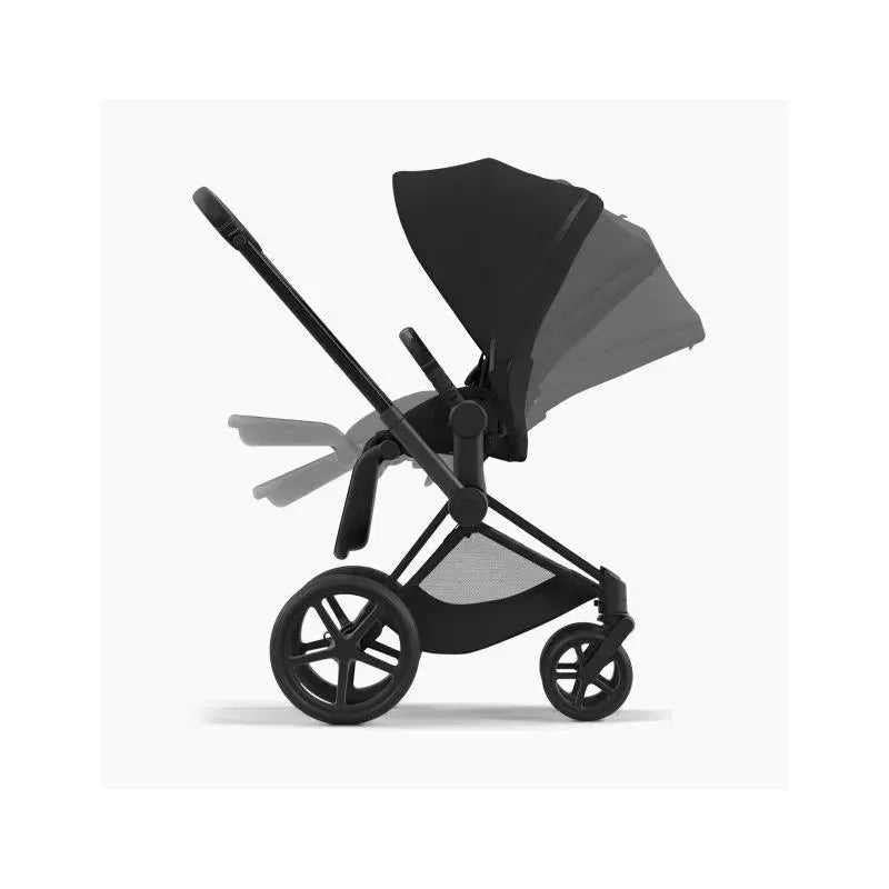 Cybex - Priam 4 Stroller Matte Black Frame/Deep Black Seat Image 4