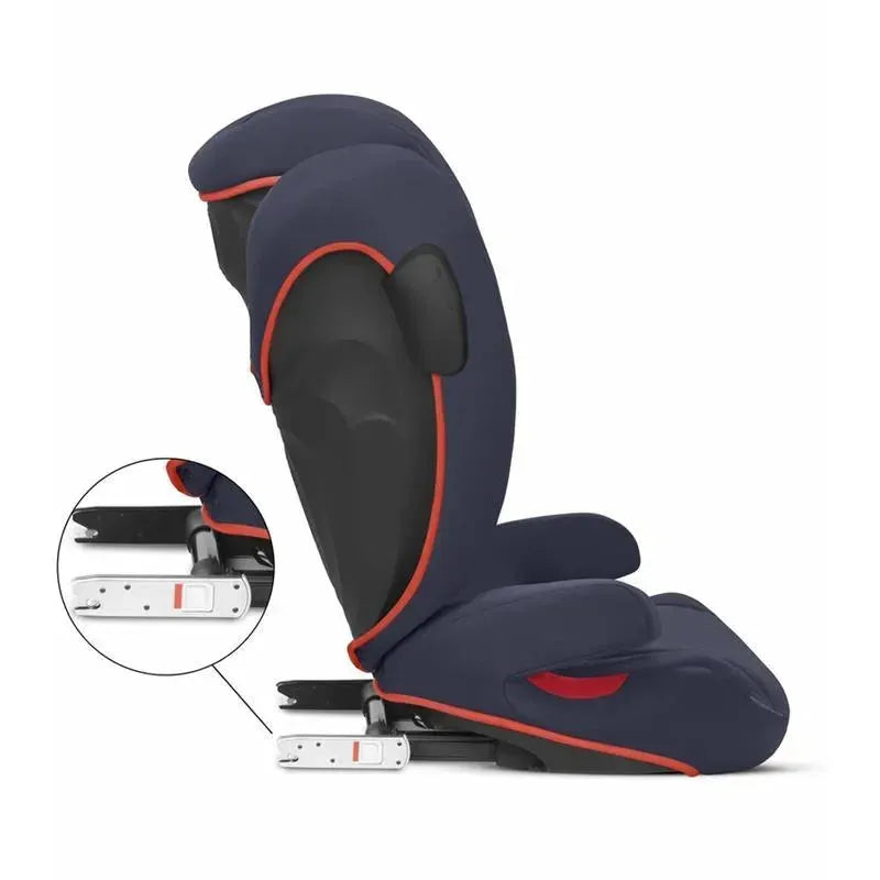 Cybex Solution B2-Fix +Lux - Bay Blue - Toddler Booster Seat Image 6