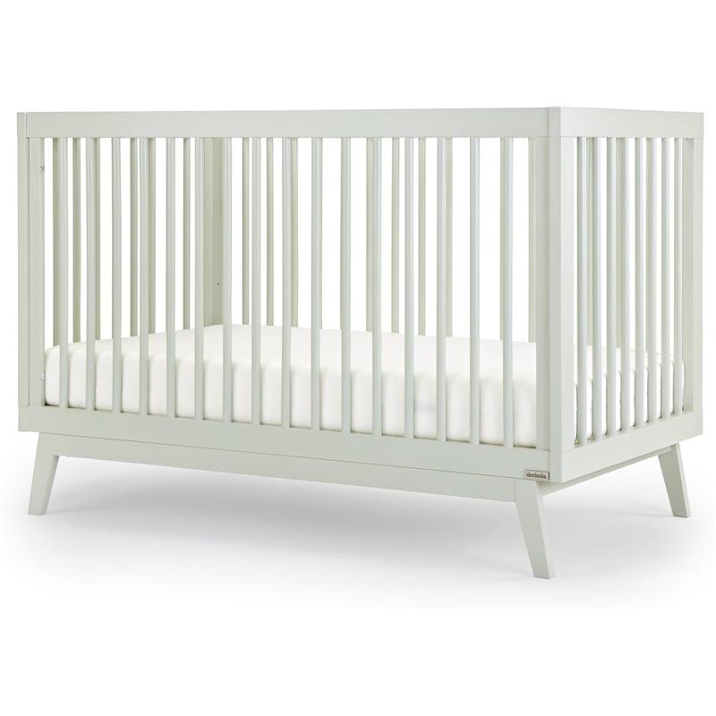Dadada - Baby Soho 3-in-1 Convertible Wooden Crib to Toddler Bed, Sage Image 1