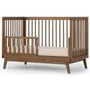 Dadada - Baby Soho 3-in-1 Convertible Wooden Crib to Toddler Bed, Walnut Image 4