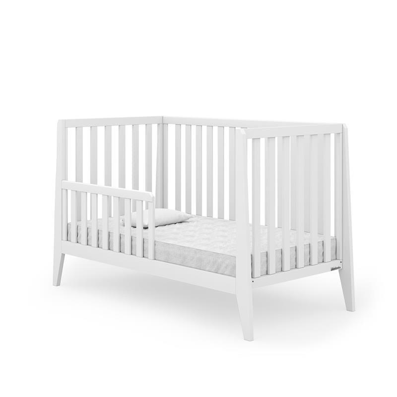 Dadada - Boston 3-In-1 Convertible Crib, White Image 3