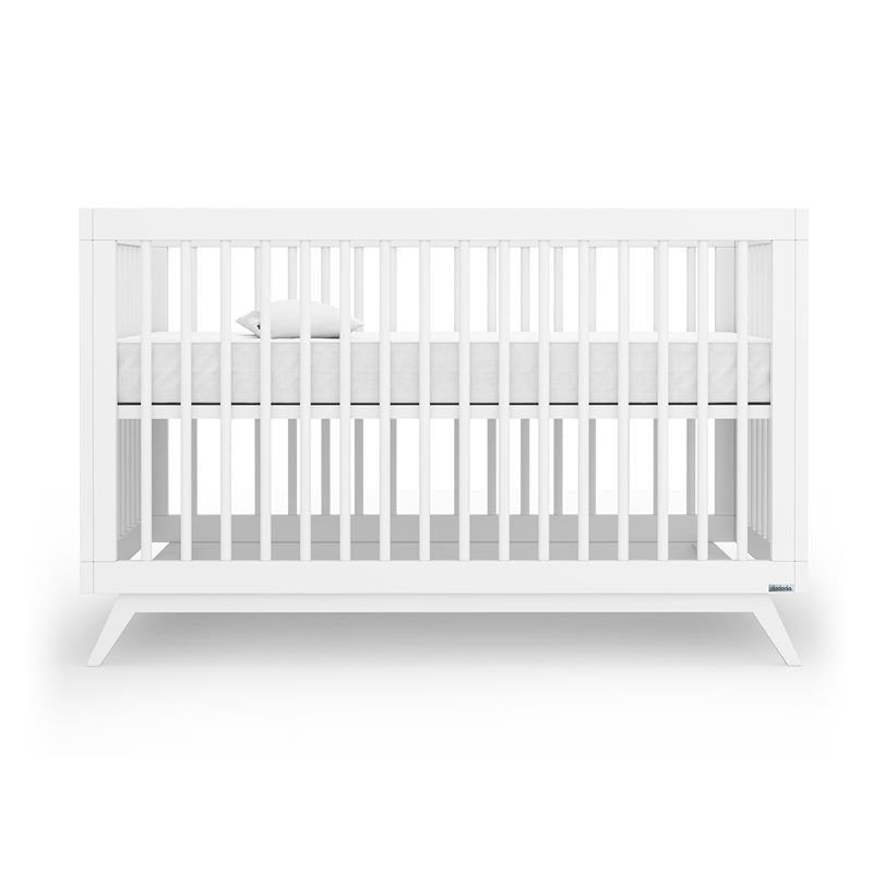 Dadada - Soho 3-In-1 Convertible Crib, White Image 5