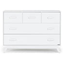 Dadada - Soho 5-Drawer Dresser for Nursery and Bedroom, White Image 1